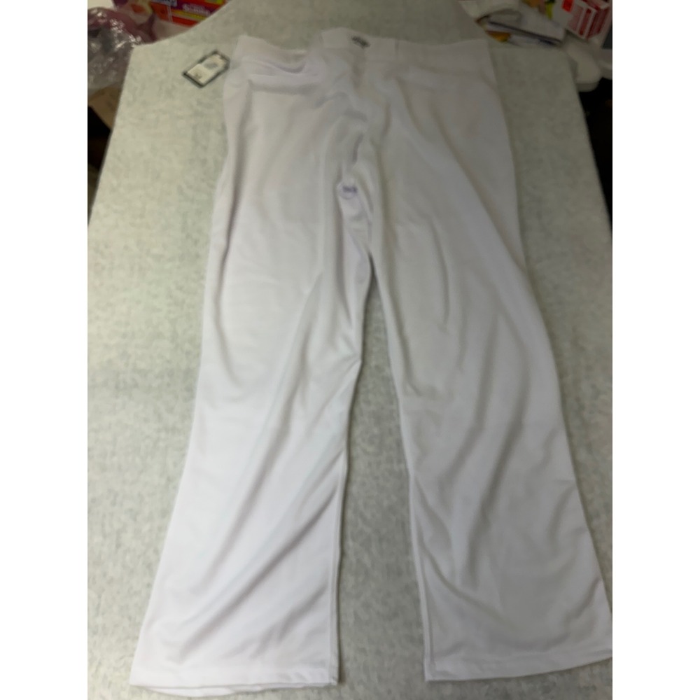 Intensity‎ Athletics Mens White Baseball Pants Open Bottom XL N4699 New